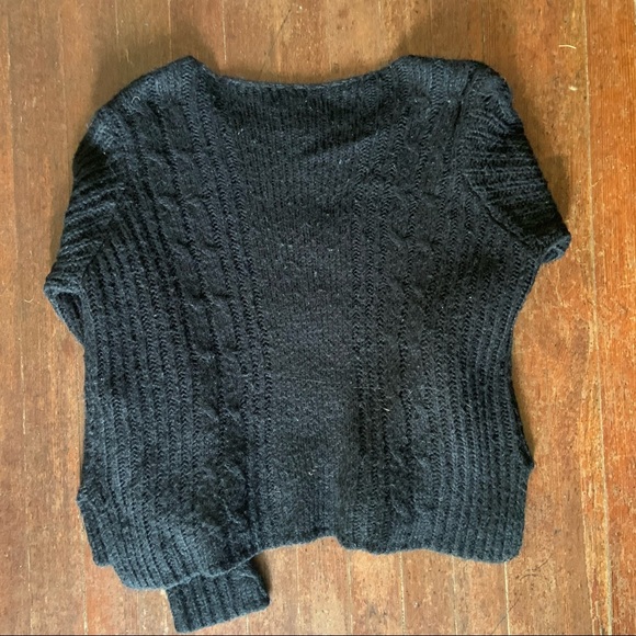 Forever 21 Cozy Knit Black Sweater - Picture 2 of 3